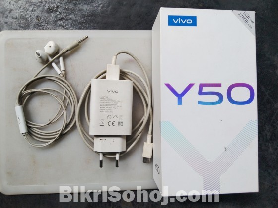 Vivo Y50 8/128 GB Full Box